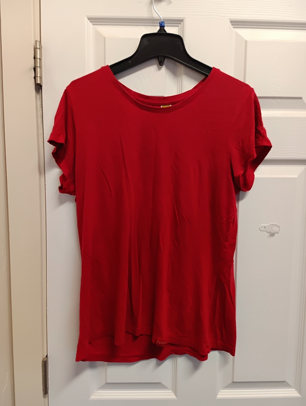 Organic Bamboo Red Short-Sleeve Tee